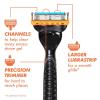 imageGillette Fusion5 Razor Refills for Men 12ct Cartridges Lubrication Strip Precision Trimmer for Men 5Bladed Refill Blades for Close Shave4 Count Pack of 1