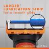 imageGillette Fusion5 Razors for Men 1 Razor 4 Blade Refills Lubrastrip for a More Comfortable Shave