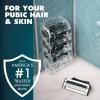 imageGillette Intimate Pubic Hair Razor Cartridges 4 Razor Blade Refills Gentle and Easy to Use Dermatologist Tested With 2x LubricationRazor Refills 4ct