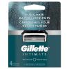 imageGillette Intimate Pubic Hair Razor Cartridges 4 Razor Blade Refills Gentle and Easy to Use Dermatologist Tested With 2x LubricationRazor Refills 4ct