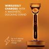 imageGillette Labs Heated Razor Gold Edition  1 Handle 5 Blade Refills 1 Charging DockGold Heated Razor Kit
