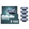 imageGillette Mach3 Razor Refills for Men 15 Razor Blade Refills4 Count Pack of 1