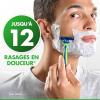 imageGillette Sensor3 Sensitive Mens Disposable Razor 12 RazorsGreen