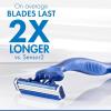 imageGillette Sensor3 Smooth Shave Disposable Razor 4 CountBlue