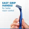 imageGillette Sensor3 Smooth Shave Disposable Razor 4 CountBlue