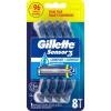 imageGillette Sensor3 Smooth Shave Disposable Razor 4 CountBlue