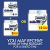 imageGillette SkinGuard Mens Razor Blade Refill for Sensitive Skin Designed for Sensitive Skin 12 Blade Refills