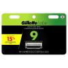 imageGilletteLabs Razor Blade Refills Ultimate Precision Trimmer 5 Bladed Refills Compatible with Exfoliating Bar and Heated Razors 9 Count9 Count Pack of 1