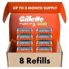 imageGillette Fusion5 Power Razor Blades for Men 5Blade Razor Refills 8 Count