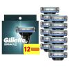 imageGillette Mach3 Razor Refills for Men 15 Razor Blade Refills12 Count Pack of 1