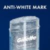 imageGillette Antiperspirant and Deodorant for Men 72hr Sweat ampamp Odor Protection Long Lasting Freshness AntiWhite Mark Technology Clear Gel Tropical Breeze Scent 38 oz Pack of 3
