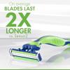 imageGillette Sensor3 Sensitive Mens Disposable Razor 4 RazorsGreenWhite