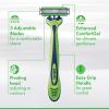imageGillette Sensor3 Sensitive Mens Disposable Razor 4 RazorsGreenWhite