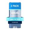 imageGillette Antiperspirant and Deodorant for Men 72hr Sweat ampamp Odor Protection Long Lasting Freshness AntiWhite Mark Technology Clear Gel Arctic Ice Scent 38 oz Pack of 2