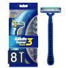 imageGillette Sensor3 Simple Mens Disposable Razors 8 Count8 Count Pack of 1