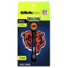 imageGillette Labs Special NFL Lions Edition Shaving Razor for Men  1 Handle 4 Razor Blade Refills ampamp Magnetic Stand Perfect for Game Day Grooming GilletteLabs with Exfoliating BarBears