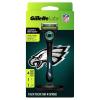 imageGillette Labs Special NFL Lions Edition Shaving Razor for Men  1 Handle 4 Razor Blade Refills ampamp Magnetic Stand Perfect for Game Day Grooming GilletteLabs with Exfoliating BarEagles
