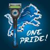 imageGillette Labs Special NFL Lions Edition Shaving Razor for Men  1 Handle 4 Razor Blade Refills ampamp Magnetic Stand Perfect for Game Day Grooming GilletteLabs with Exfoliating BarLions