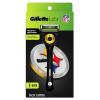 imageGillette Labs Special NFL Lions Edition Shaving Razor for Men  1 Handle 4 Razor Blade Refills ampamp Magnetic Stand Perfect for Game Day Grooming GilletteLabs with Exfoliating BarSteelers