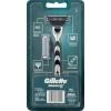 imageGillette Mach3 Razor for Men 1 Razor Handle  2 Blade RefillsSilver