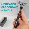 imageGillette Mach3 Razor for Men 1 Razor Handle  2 Blade RefillsSilver