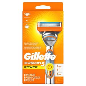 imageGillette Fusion5 Power Razor for Men 1 Gillette Power Razor Handle  1 Blade Refill1 Count Pack of 1