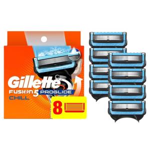imageGillette ProGlide Chill Razor Refills for Men 8 Blade Refills8 Count Pack of 1