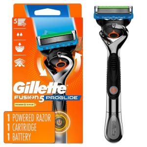 imageGillette ProGlide Power Razor for Men 1 Gillette Power Razor Handle  1 Blade Refill1 Count Pack of 1