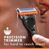 imageGillette Fusion5 Power Razor Refills for Men 10 Razor Cartridges Larger Lubrication Strip Precision Trimmer 5Blade Razor Blades for Close Shave