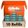 imageGillette Fusion5 ProGlide Razor Refills for Men 10 Razor Cartridges for FlexBall Razor Handle 5Blade Razor Blades Precision Trimmer for Men