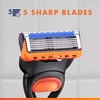 image:imageGillette Fusion5 Mens 5Blade Razor 1 Razor Handle 3 Blade Refills