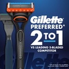 image:imageGillette Fusion5 Mens 5Blade Razor 1 Razor Handle 3 Blade Refills