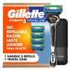 image:imageGillette Fusion5 Proglide Razor for Men 5Blade 1 Razor Handle 5 Blade Refills with Travel Case